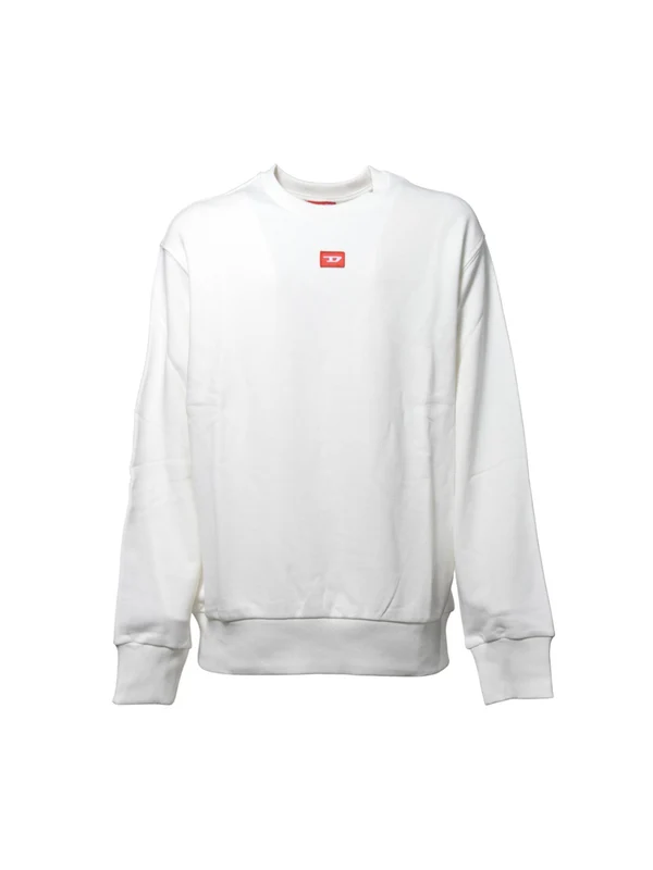 Diesel White Sweatshirts
