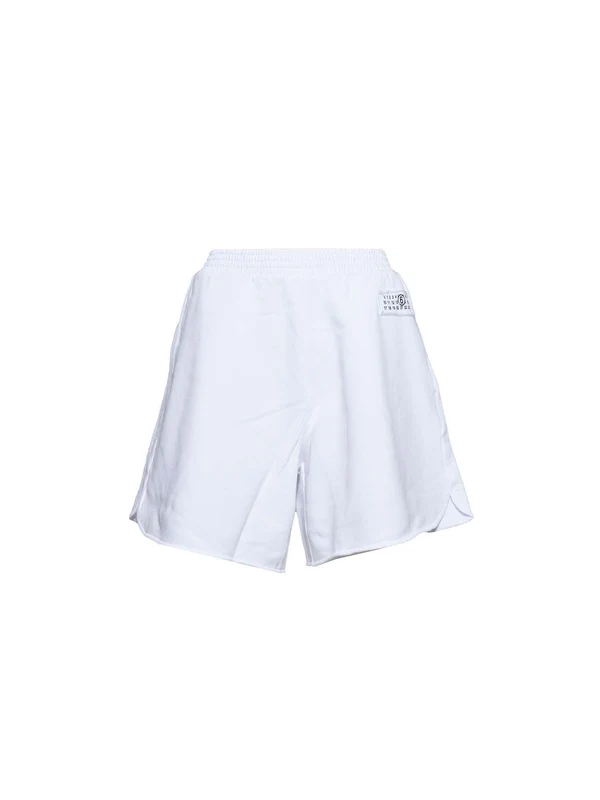 Mm6 Maison Margiela White Shorts