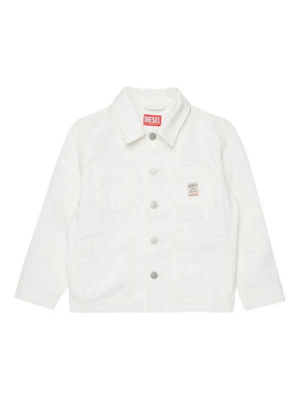 Diesel White Jackets