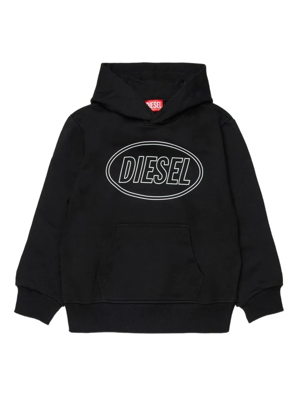 Diesel Black Hoodies