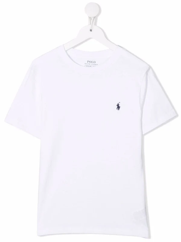 Polo Ralph Lauren White Half Sleeve