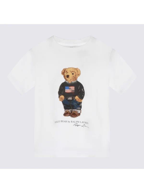 Polo Ralph Lauren White Half Sleeve