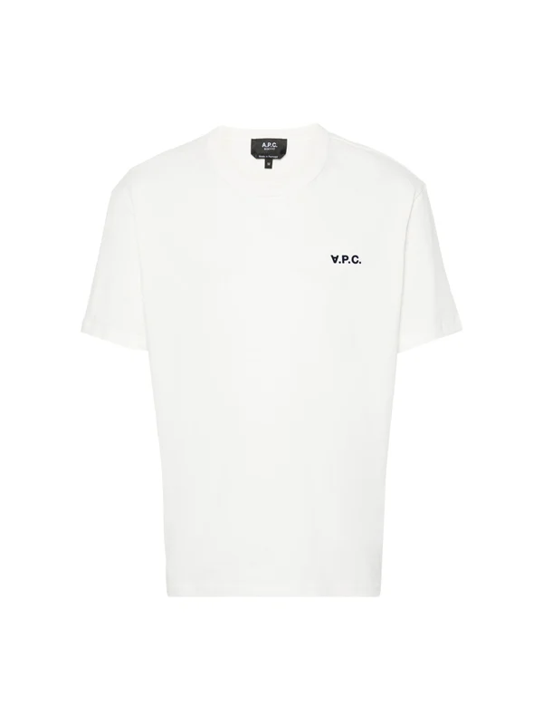 A.P.C. White Half Sleeve