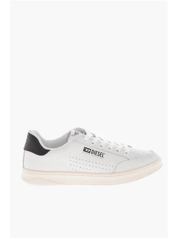 Diesel White Low Top Sneakers
