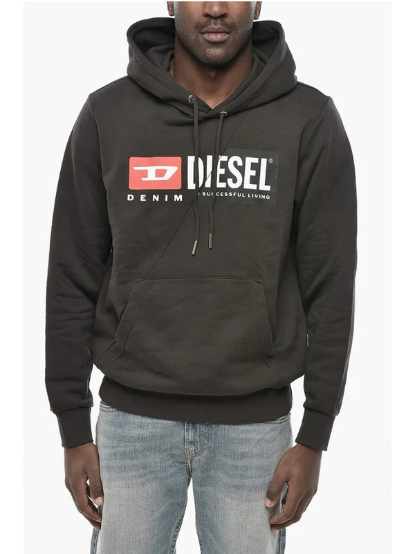 Diesel Black Hoodies