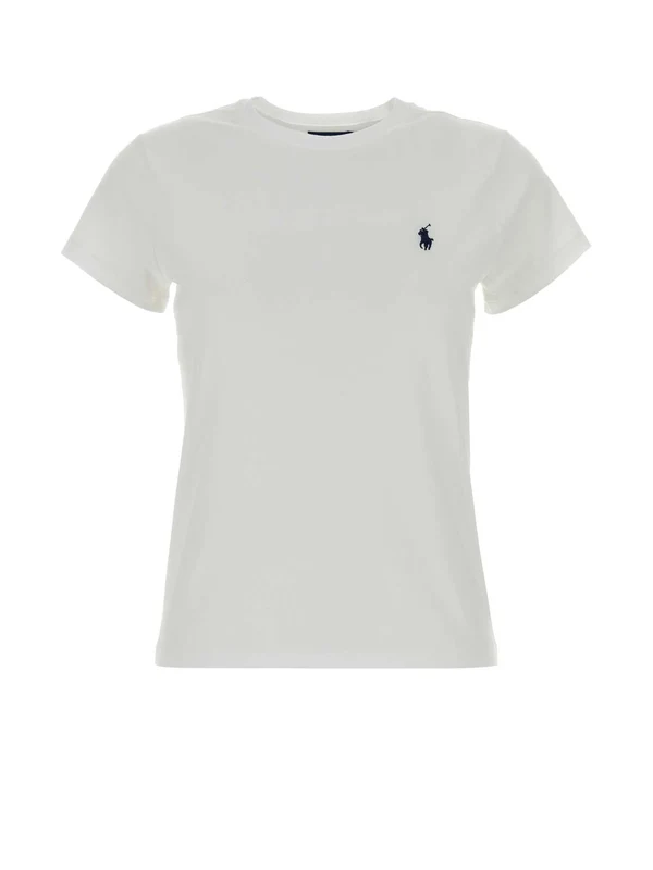 Polo Ralph Lauren White Half Sleeve