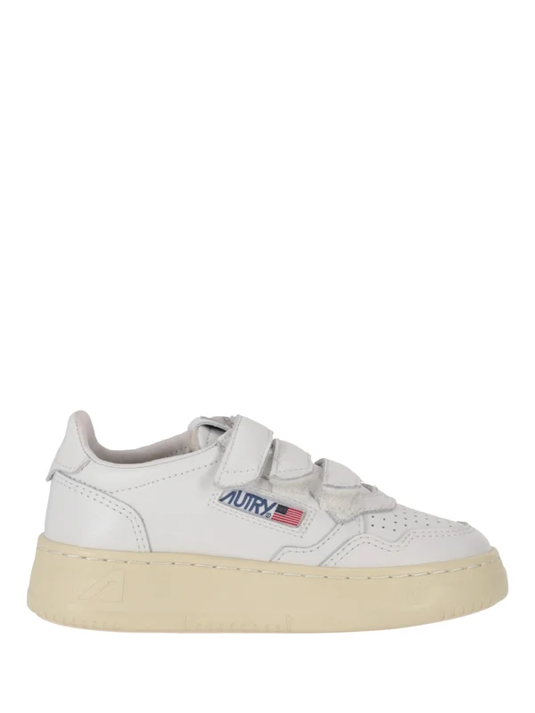 Autry White Low Top Sneakers
