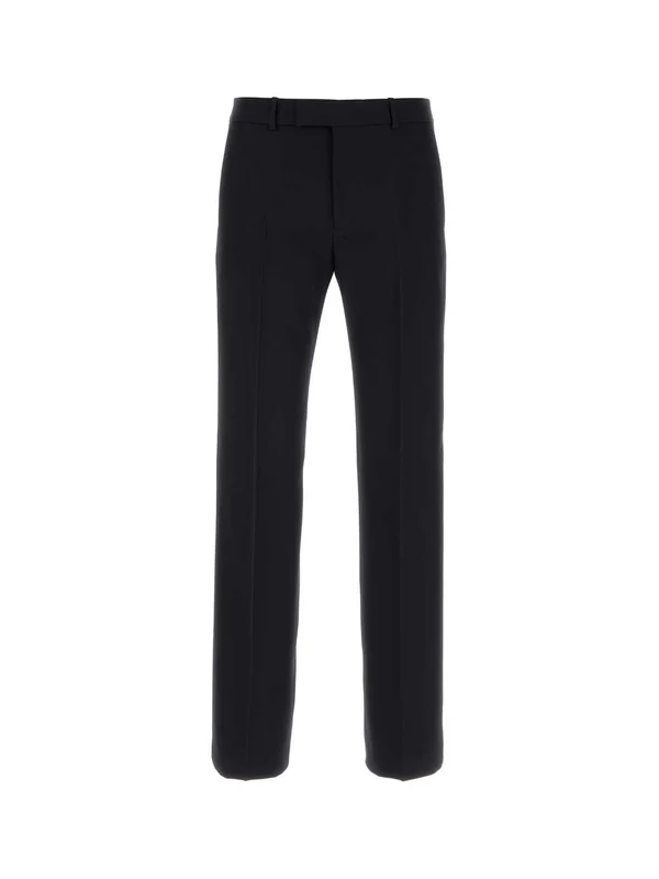 Gg Navy Wool Pants