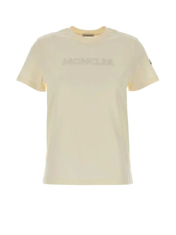Moncler Beige Half Sleeve