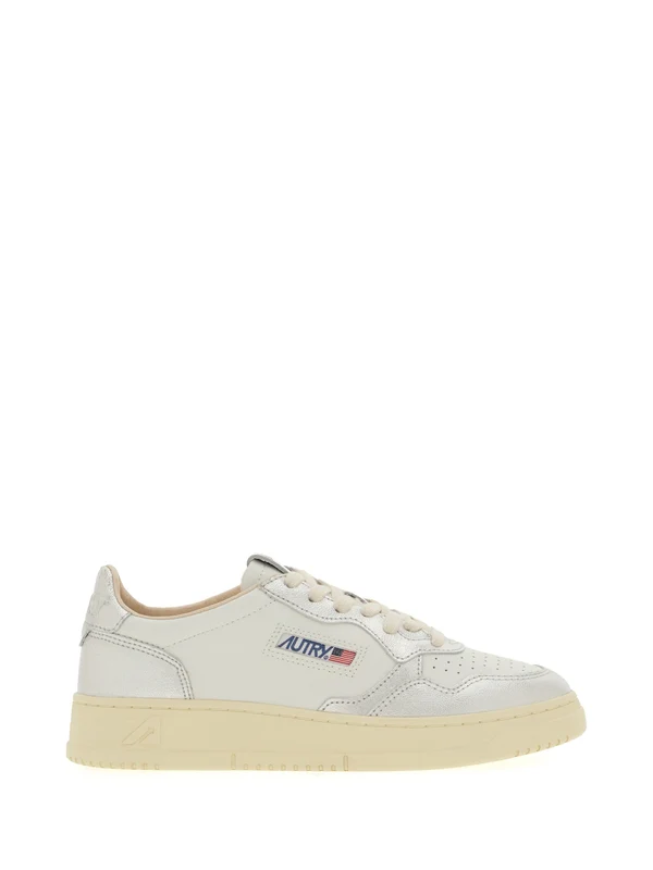 Autry White Low Top Sneakers