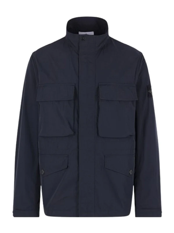 Stone Island Navy Jackets