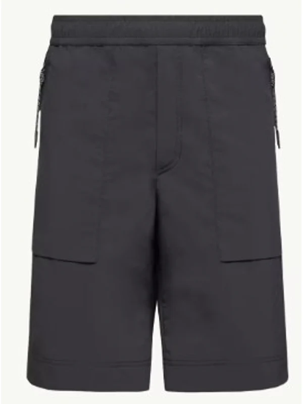 Moncler Black Shorts