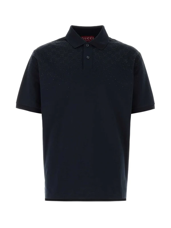 Gucci Navy Polo Shirts