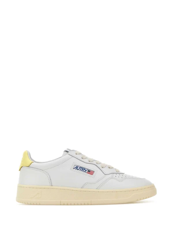 Autry White Low Top Sneakers