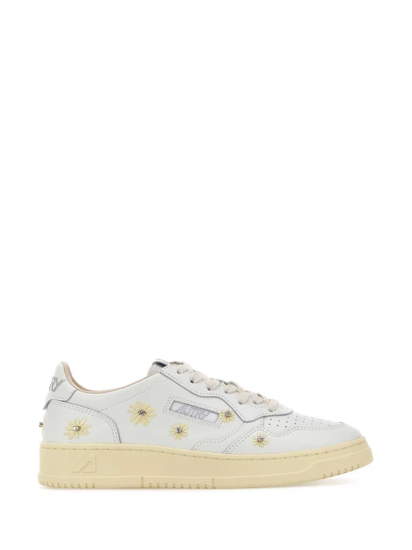 Autry White Low Top Sneakers