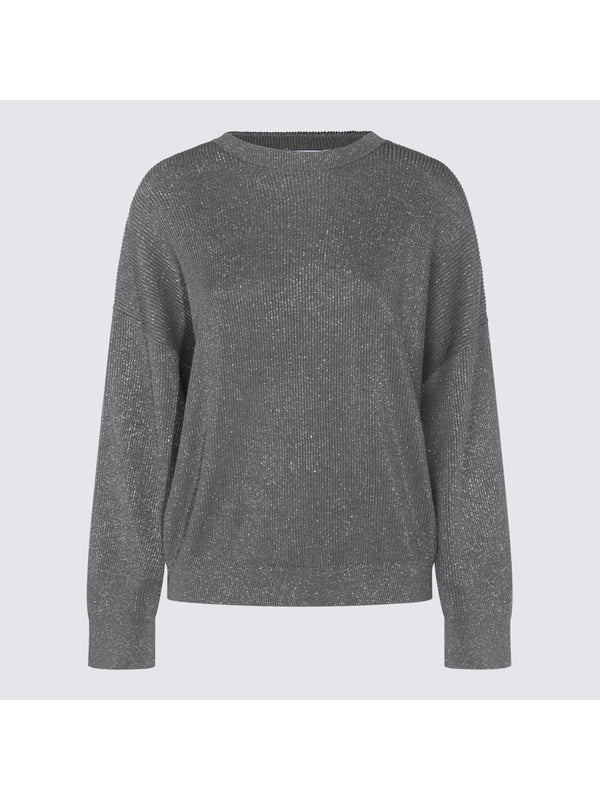 Brunello Cucinelli Grey Knitted