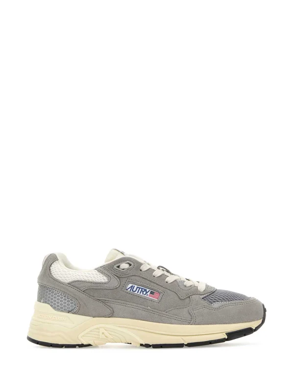 Autry Grey Low Top Sneakers