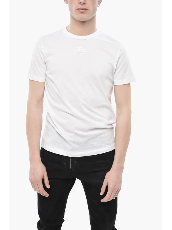 Diesel White Half Sleeve