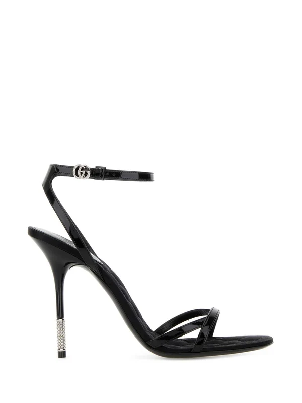 Gucci Black Sandal Heels