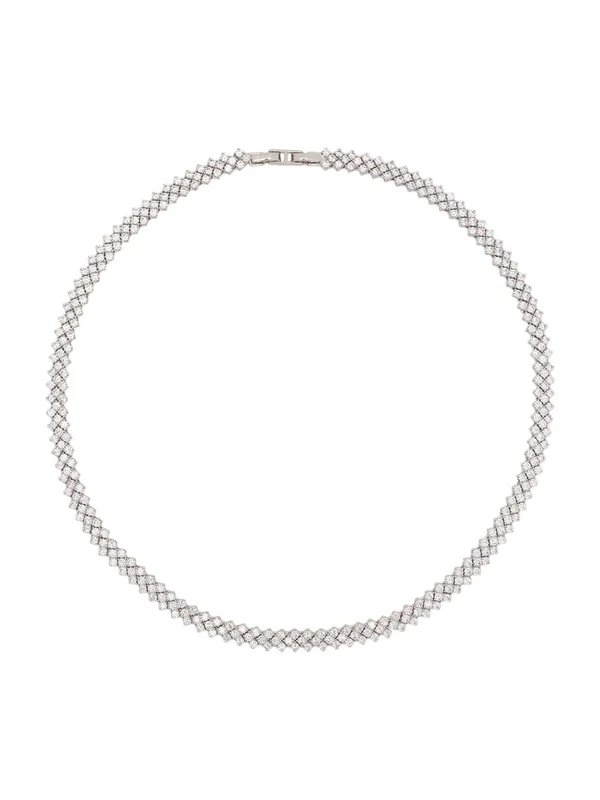 Self-Portrait Silver Necklaces
