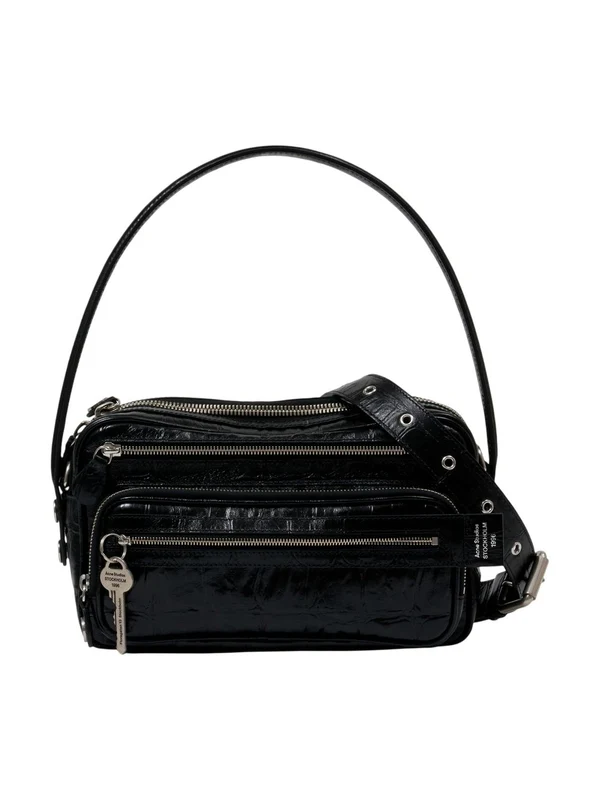 Acne Studios Black Tote Bags
