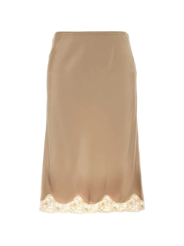 Saint Laurent Beige Skirts