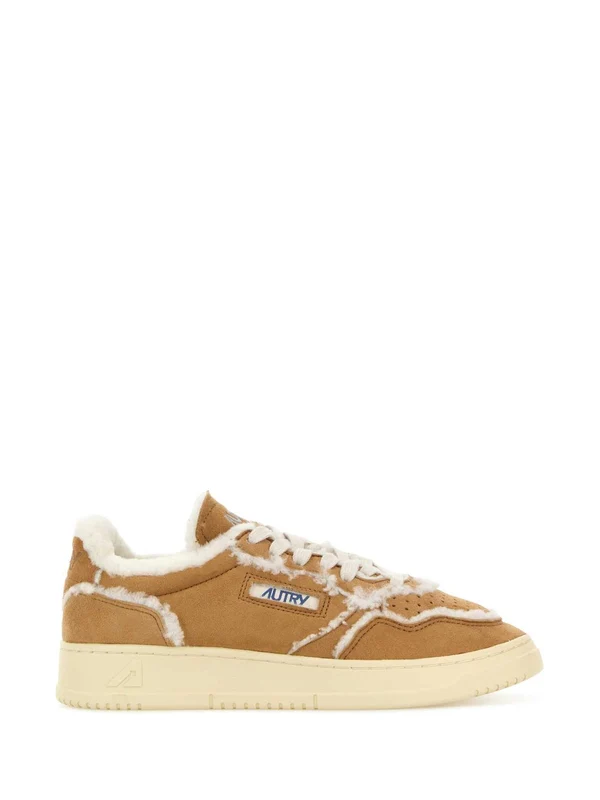 Autry Brown Low Top Sneakers