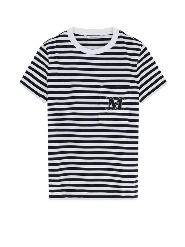 Max Mara Striped Half Sleeve