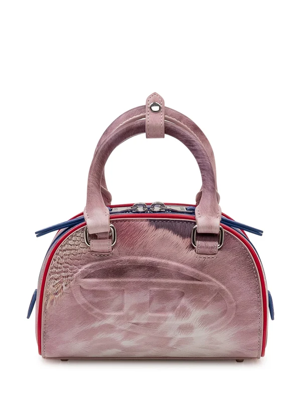 Diesel Pink Tote Bags