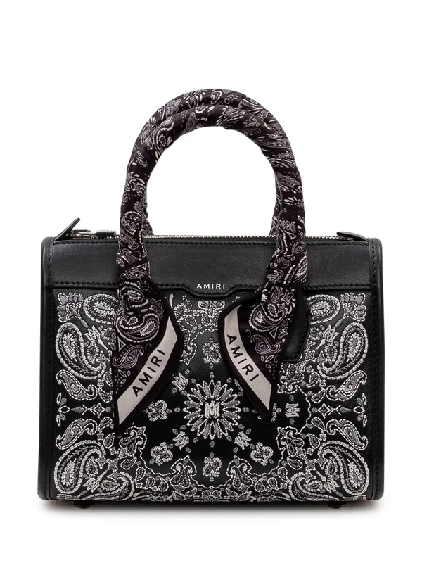 Amiri Black Tote Bags