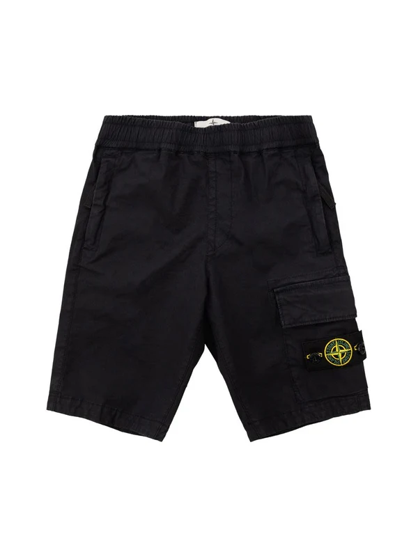 Stone Island Navy Shorts