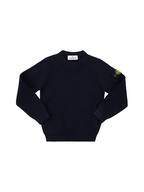 Stone Island Navy Knitted