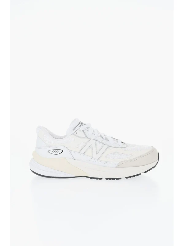 New Balance White Low Top Sneakers