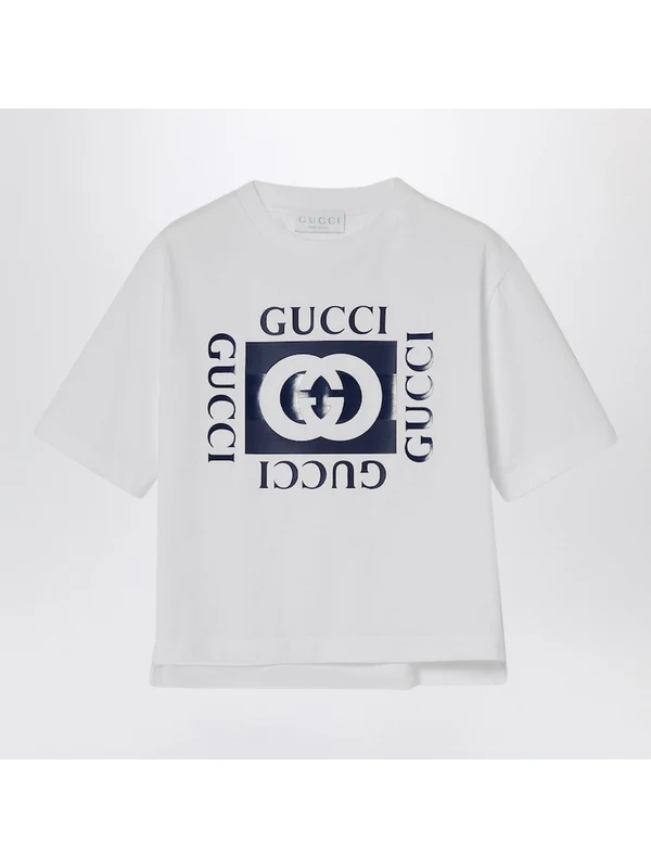 Gucci White Half Sleeve