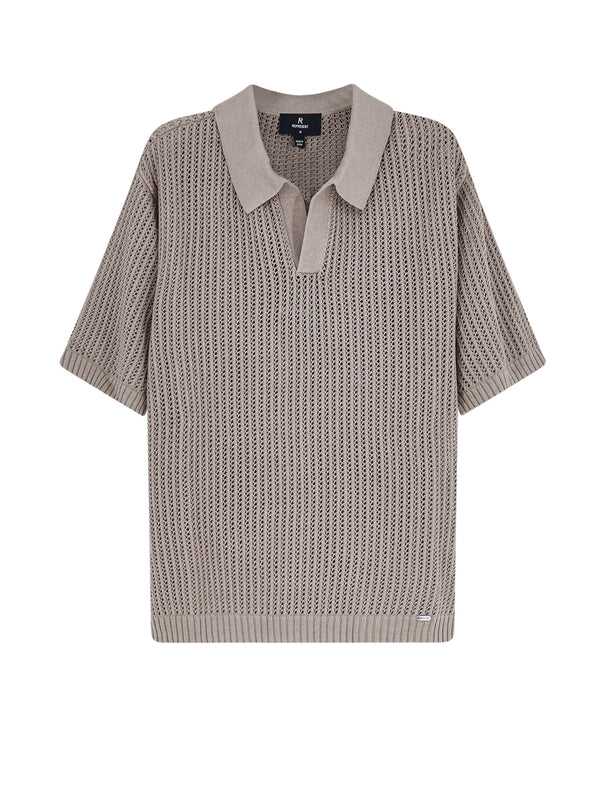 Represent Beige Polo Shirts