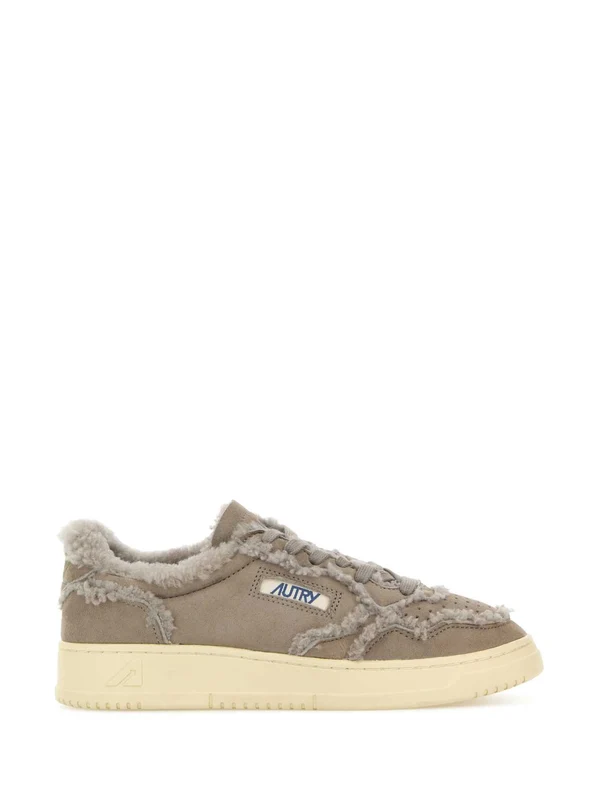 Autry Grey Low Top Sneakers