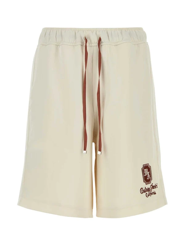 Amiri Ivory Shorts