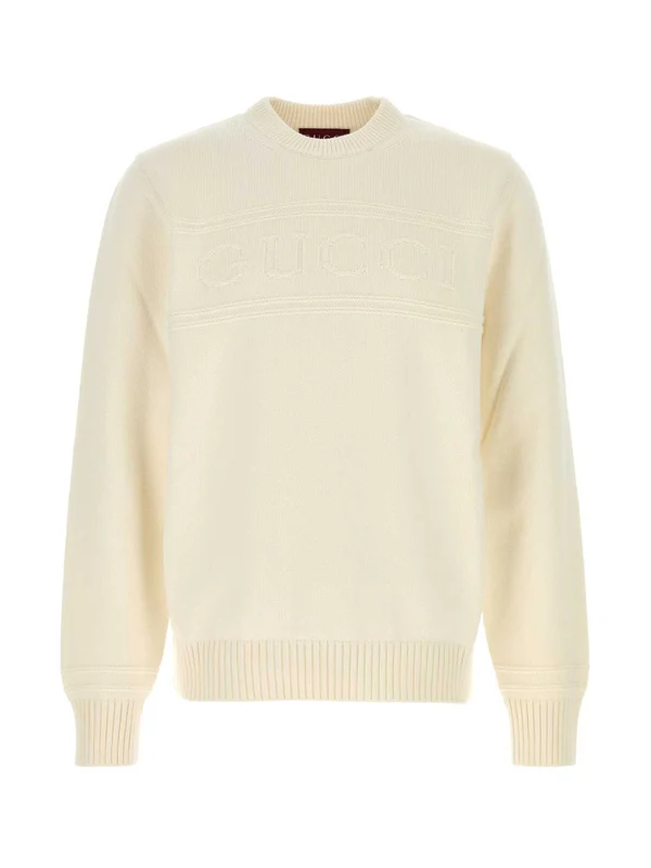 Gucci White Knitted