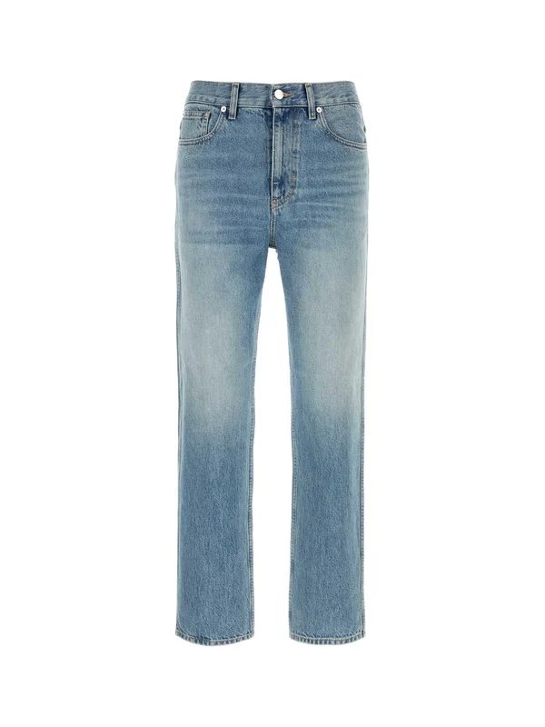 Gucci Blue Denim Pants