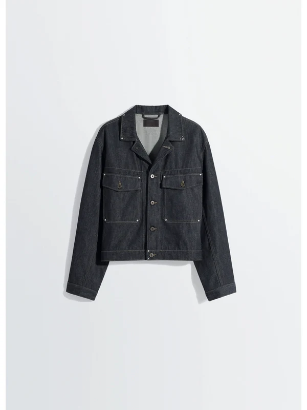 Trucker Jacket With Studs