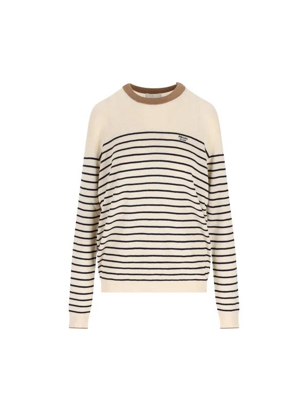 Prada Beige Knitted