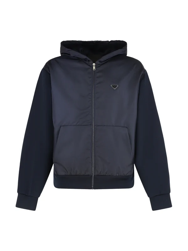 Prada Navy Hoodies