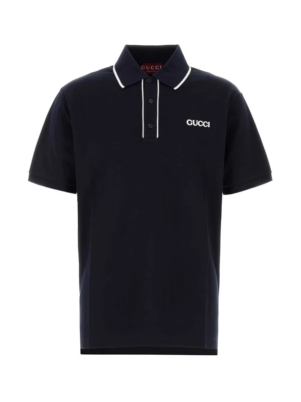 Gucci Navy Polo Shirt