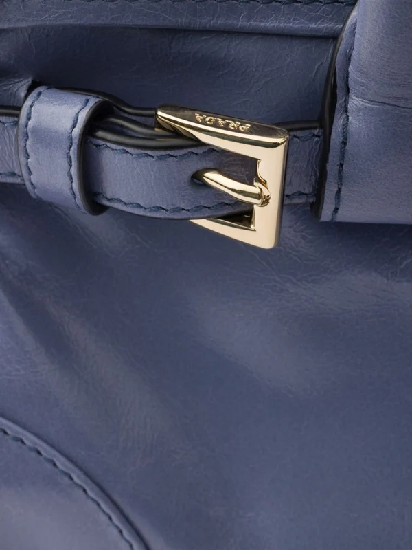 Prada Blue Tote Bag - Image 4