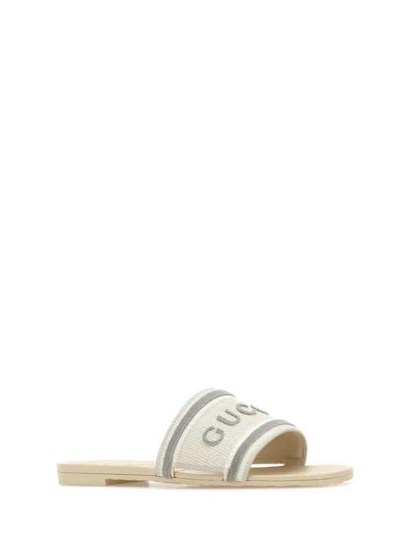 Gucci Ivory Slides - Image 2
