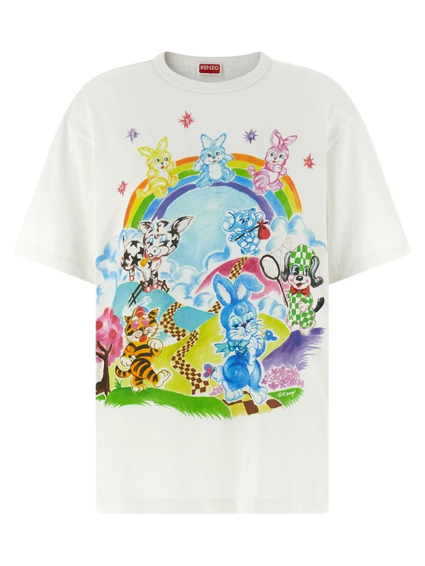 Kenzo White Half Sleeve