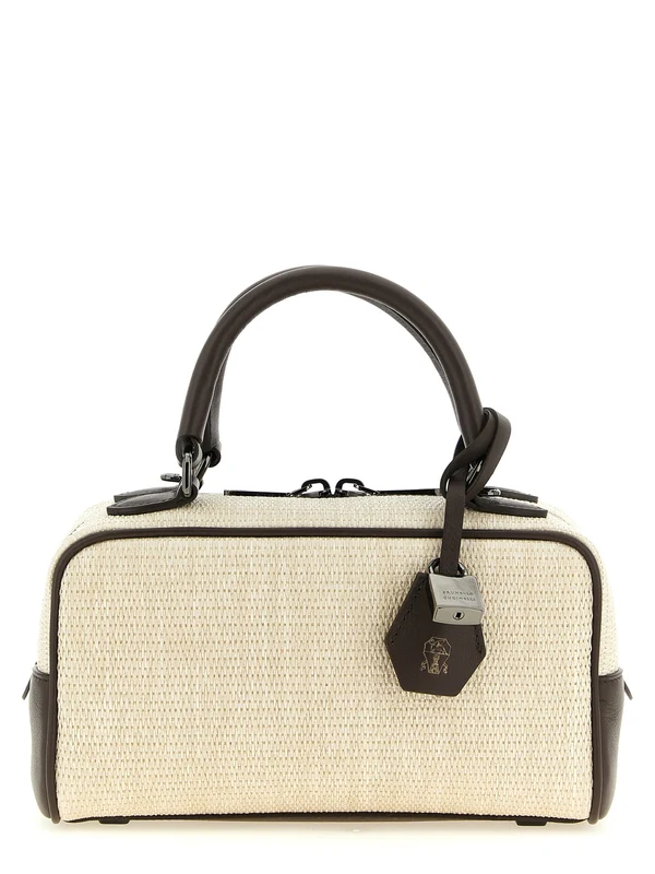 Brunello Cucinelli Beige Tote Bags