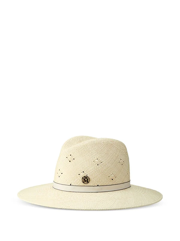 Maison Michel Beige Fedora