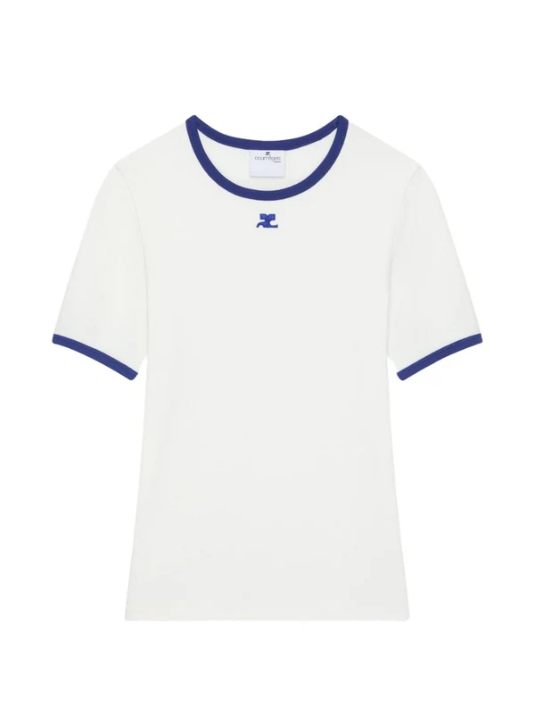 Courrèges White Half Sleeve