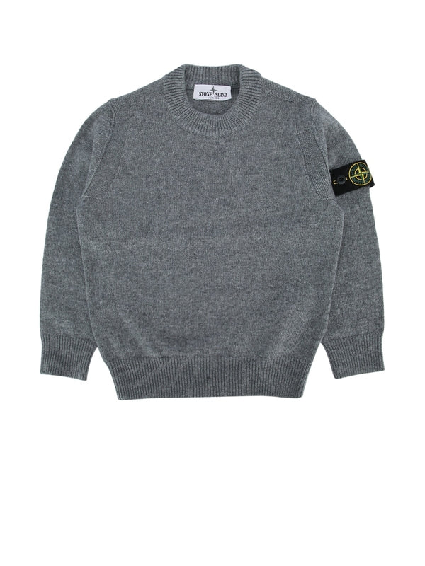 Stone Island Kids Grey Knitted